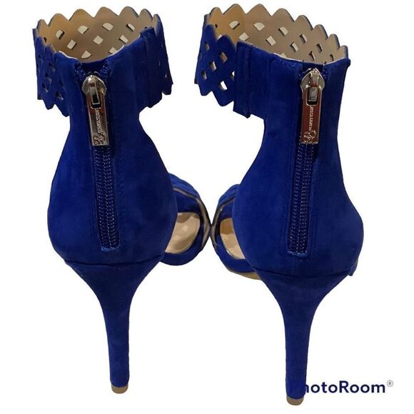 Jessica Simpson Sandals with Heels- Royal Blue- New! - Picture 13 of 14